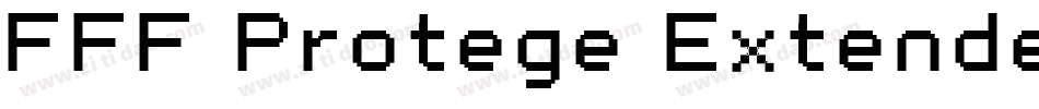 FFF Protege Extended字体转换